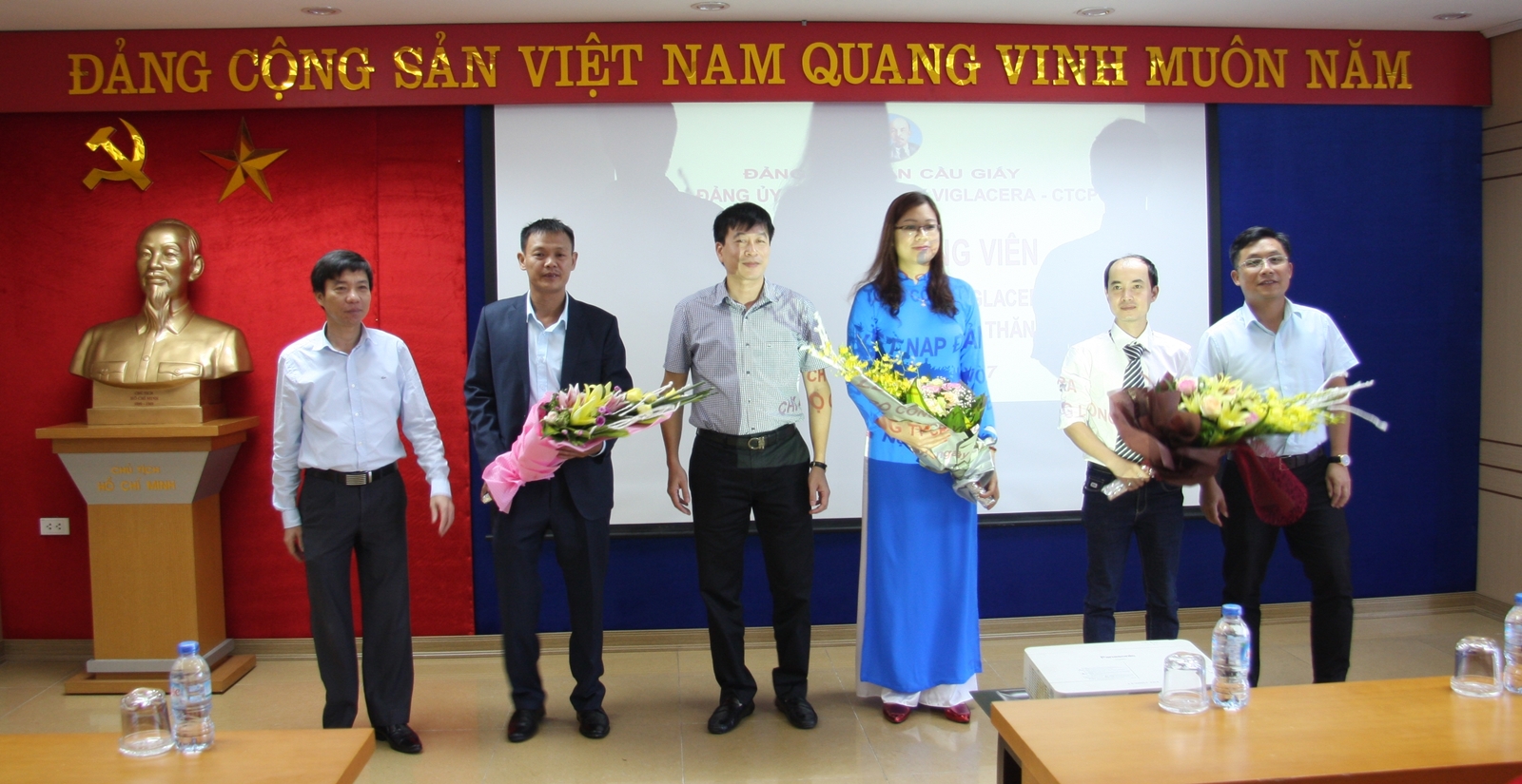 Lễ kết nạp Đảng viên nhân dịp kỷ niệm Quốc khánh 2/9